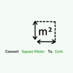 sqm to cent