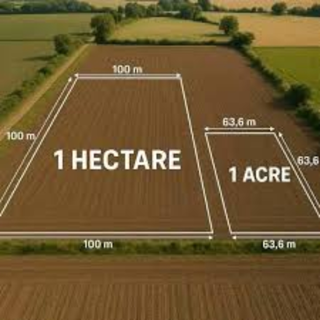 hectare to acre