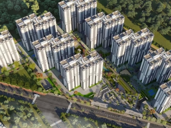 My Home Tridasa floor plan 3BHK
