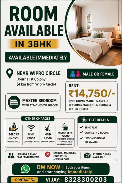 3 BHK flat in hyderabad, Hyderabad