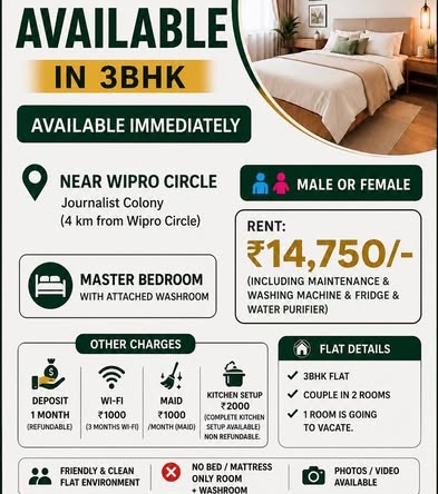 3 BHK flat in hyderabad, Hyderabad
