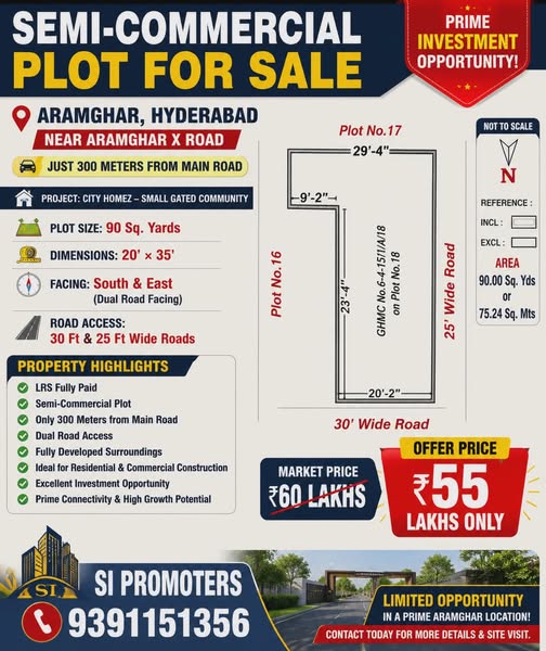 plot in hyderabad, Hyderabad