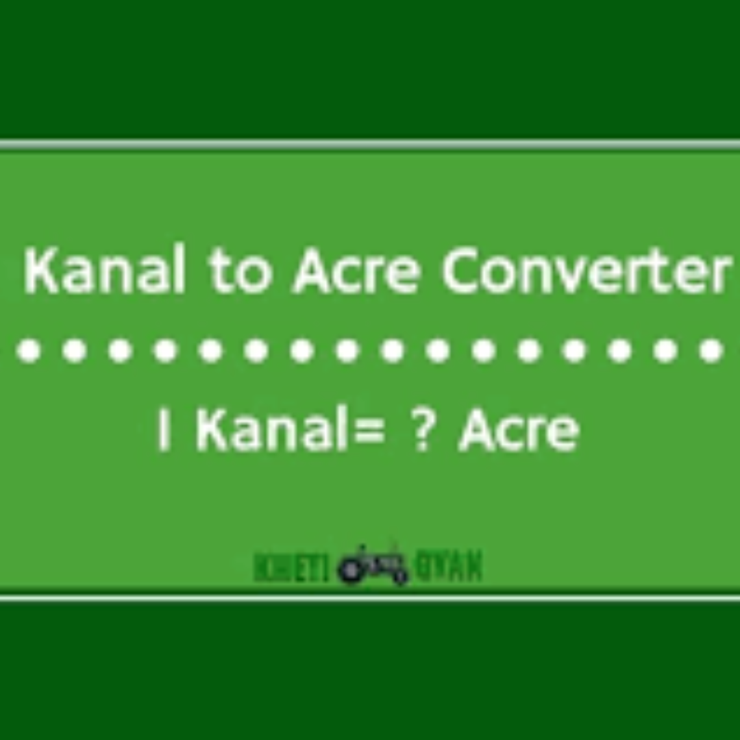 kanal to acre