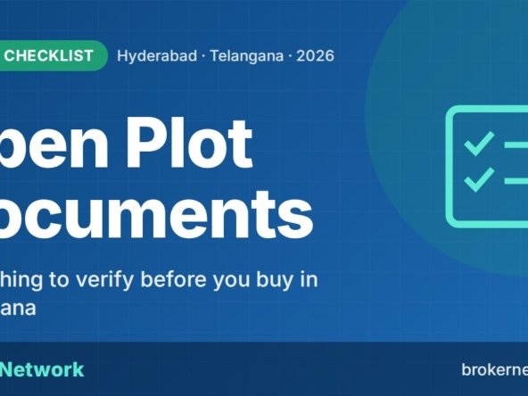 Documents Required to Buy Open Plot in Telangana — Everything to verify before you buy in Telangana | Broker Network