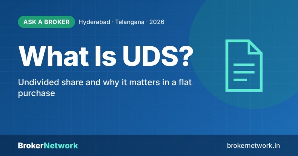 What Is UDS? — Undivided share and why it matters in a flat purchase | Broker Network