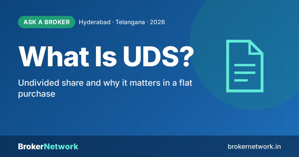 What Is UDS? — Undivided share and why it matters in a flat purchase | Broker Network